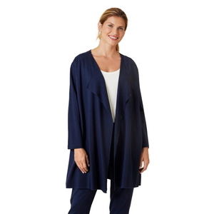 MASAI dark navy Jenama Jersey open cardigan/Jacket. Oversized fit NWT